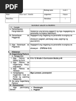 FILIPINO Detailed Lesson Plan | PDF