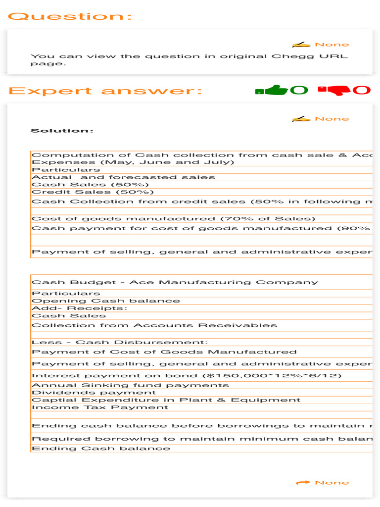 Solution | PDF | Finance & Money Management