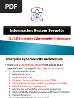 PU Is Security - 12. Enterprise Cybersecurity Architecture