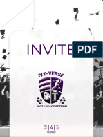 IVY-VERSE. Official Invite