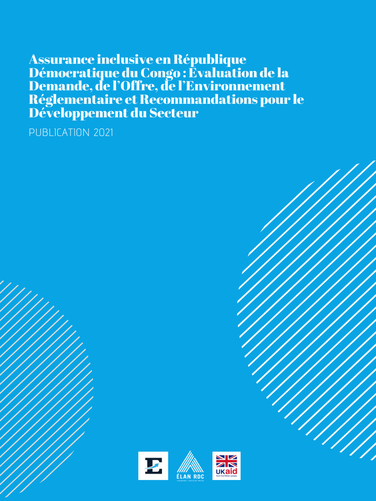 Évaluation de l'assurance inclusive en RDC | PDF | Assurance | Banques