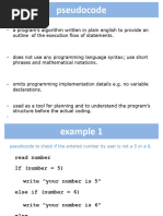 Lecture - Notes - II Pseudocode