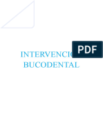 Intervención Bucodental