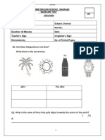 Diagnostic Test Year 4