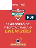 15 Apostas de Redação para o ENEM 2023