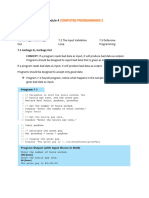 Module 4A COMPUTER PROGRAMMING 2