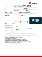 Evaluación I Desarrollada