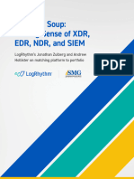 Logrhythm Na Alphabet Soup Making Sense of XDR Edr NDR and Siem e Book