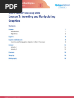 Inserting SmartArt Graphics in Word | PDF | Software | Computing