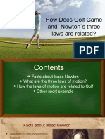 Newton's Laws and Golf