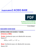 Equilibrio Acido-Base