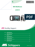 Manual Ultrassom MS Multiscan 5.0MHz