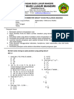 Pas Genap Matematika 7