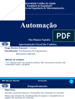 AUTOMAÇÃO