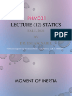 Lecture 12 Statics