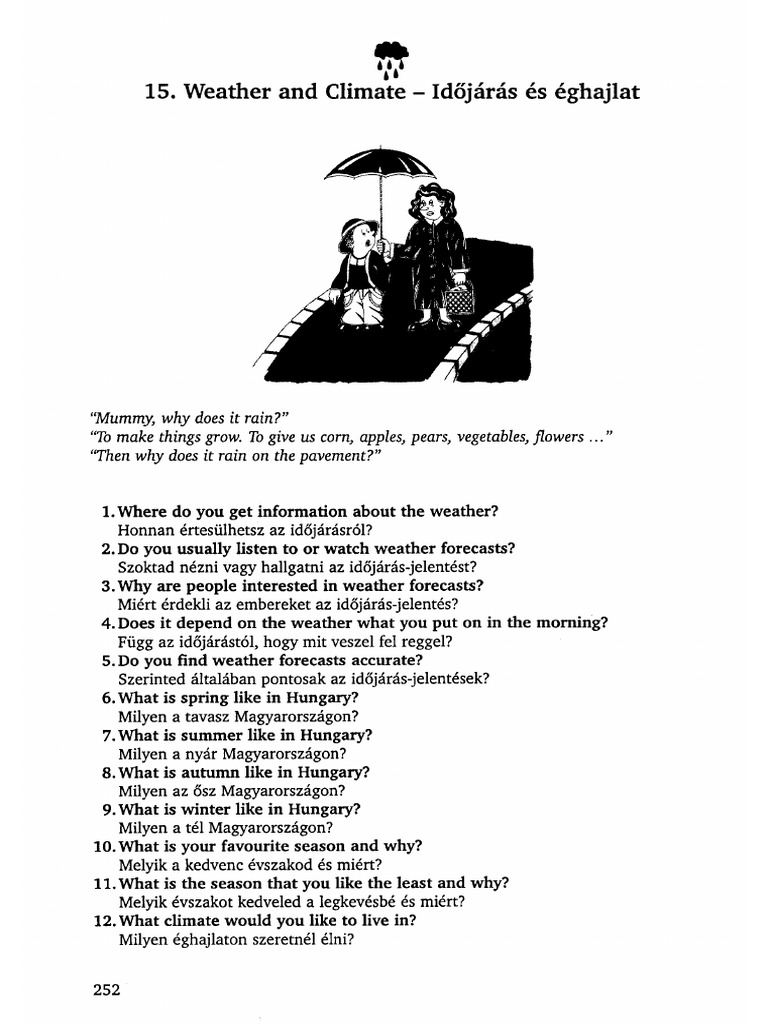 weather and climate exam questions hun PDF