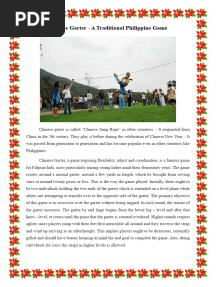 Traditional Games