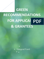 Green Recommendations 2021