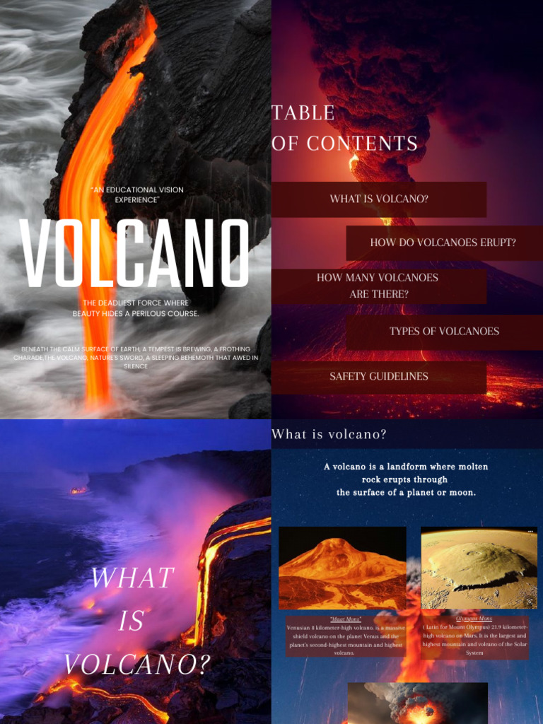 How Do Volcanoes Erupt | Download Free PDF | Volcano | Types Of ...