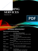 Offering Services