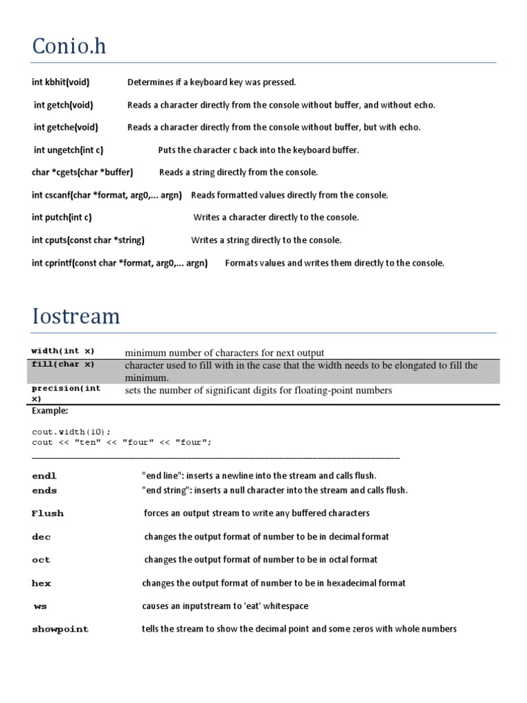 Conio | PDF