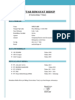 DAFTAR RIWAYAT HIDUP Mulyadi