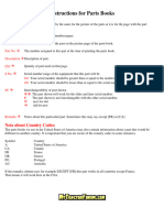 B7500D Tractor Parts Manual