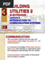 Bu2 - Lecture 9 - Introduction To Communication System-2