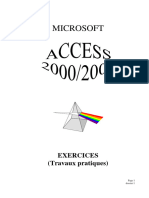 Exemple 0090 Exercices Access 2003