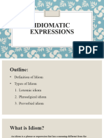 Idioms PPT New