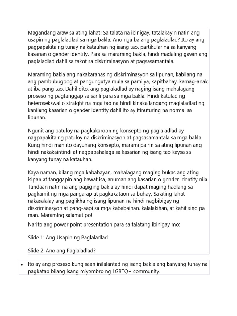 BAKLA | PDF