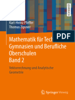 Mathematik Für Technische Gymnasien Und Berufliche Oberschulen Band 2
