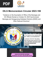 DILG Memorandum Circular 2023 166