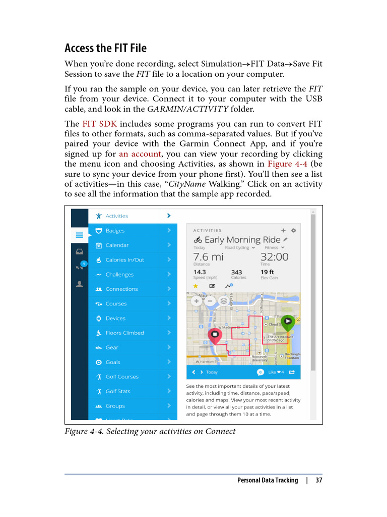 How to Save and Access FIT Files | PDF