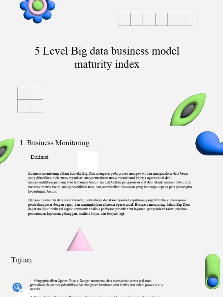 5 Level Big Data Business Model Maturity Index | PDF