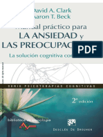 Manual Práctico para La Ansiedad y Las Preocupaciones. La Solución Cognitiva Conductual - PDF Versión 1