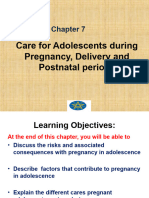 Chapter 7 - Care For Adolescent Duirng Preg Birth PNC
