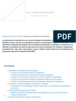 Agricultura en Argentina Panorama (2023) - SurdelSurAR