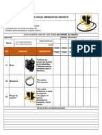 Formato Vibrador de Concreto