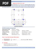 Manual Design of Two Way Slab