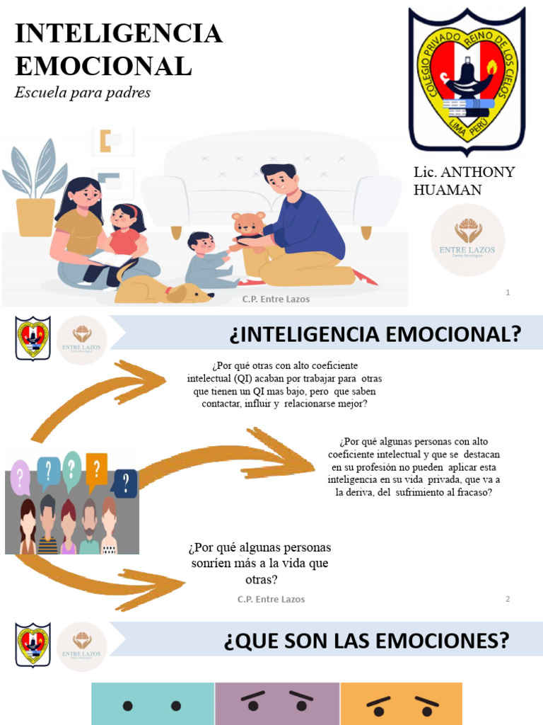 Inteligencia Emocional para Padres | PDF | Las emociones | Inteligencia ...