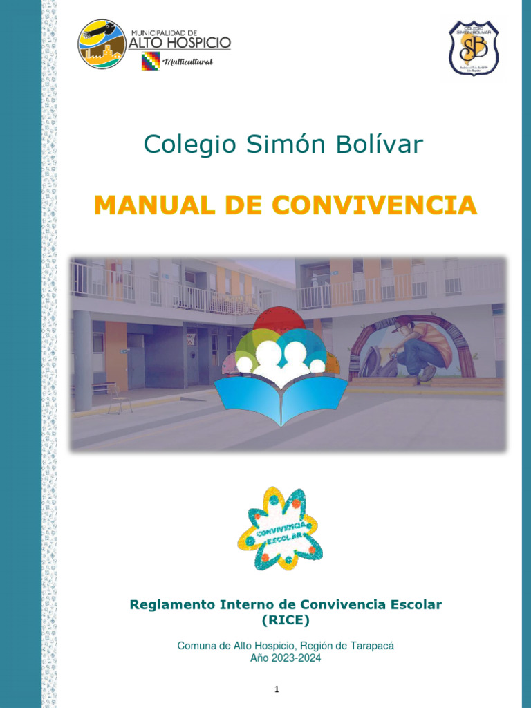 Reglamento Interno de Convivencia Escolar | PDF | Inclusión (Educación ...