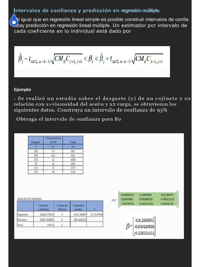 Intervalos de Confianza y Predicción PDF