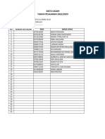 Template Isian Nomor Seri Ijazah - Madrasah (...... ) NSM (..... )