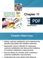 CHP 11. Defining & Measuring Customer Satisfaction