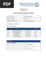 Physics Lab Report 3 Oct 26