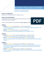 Pronoun Antecedent Agreement 2021