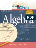 Homework Helpers - Algebra, Revised Edition