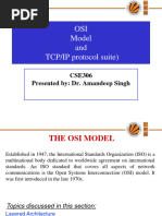 Cse306 Osi & Tcp-Ip