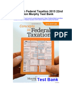 Concepts in Federal Taxation 2015 22nd Edition Murphy Test Bank